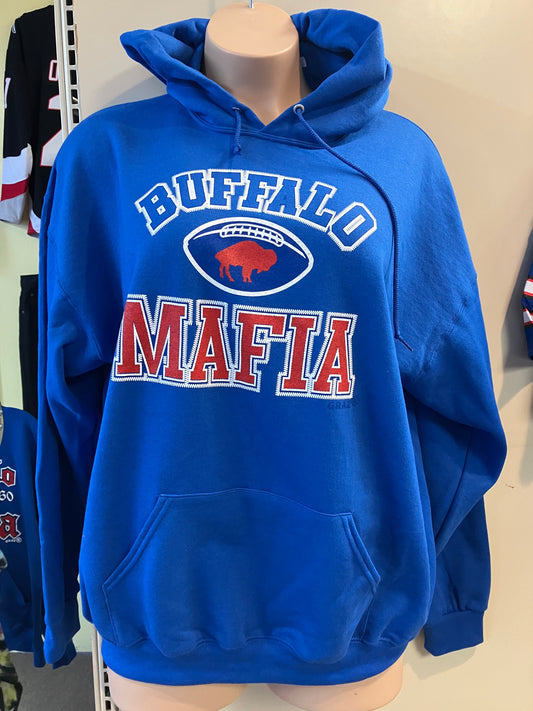 Buffalo Mafia Royal Blue Hoodie