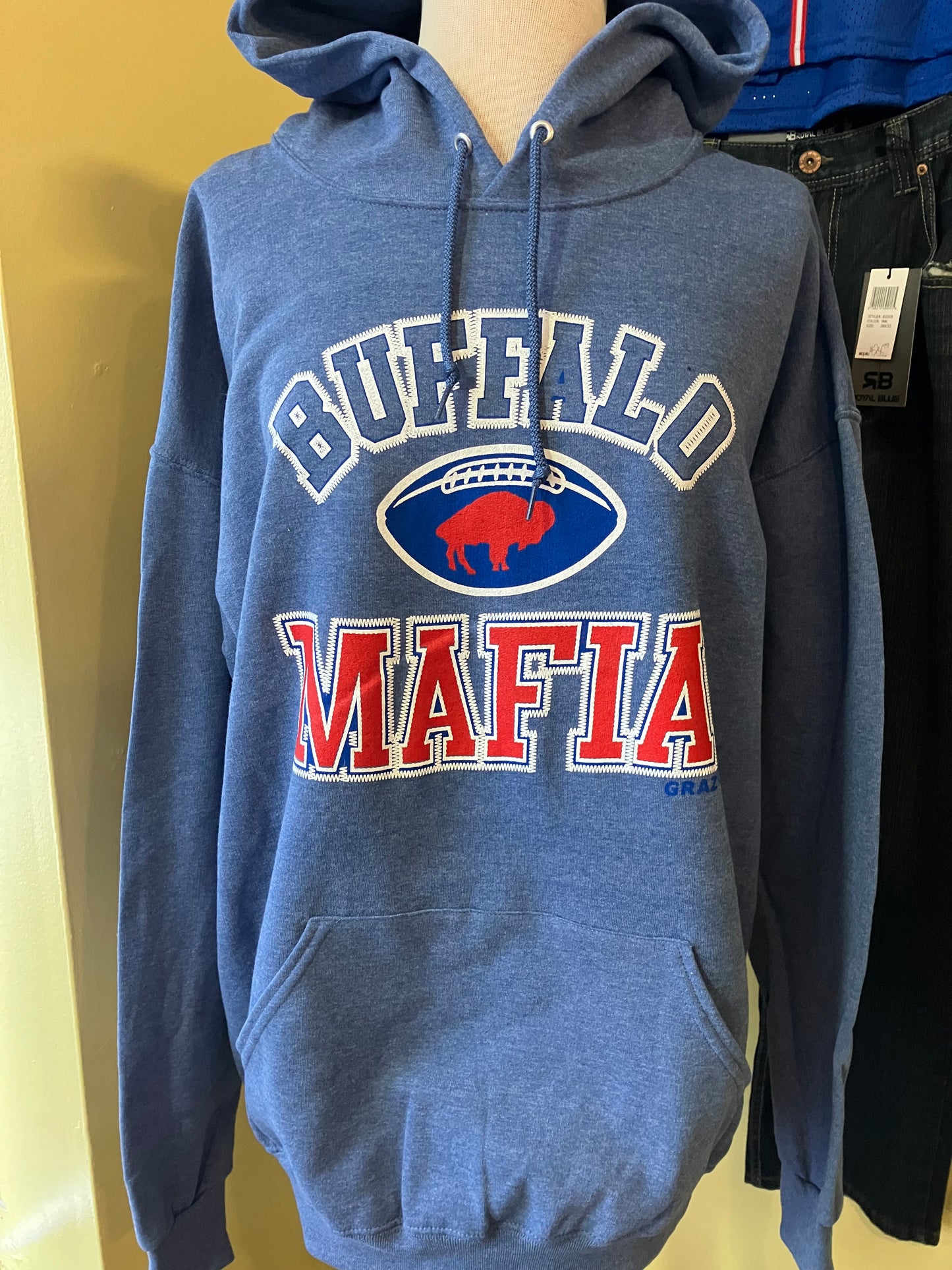 Bills Mafia Baby Blue Hoodie