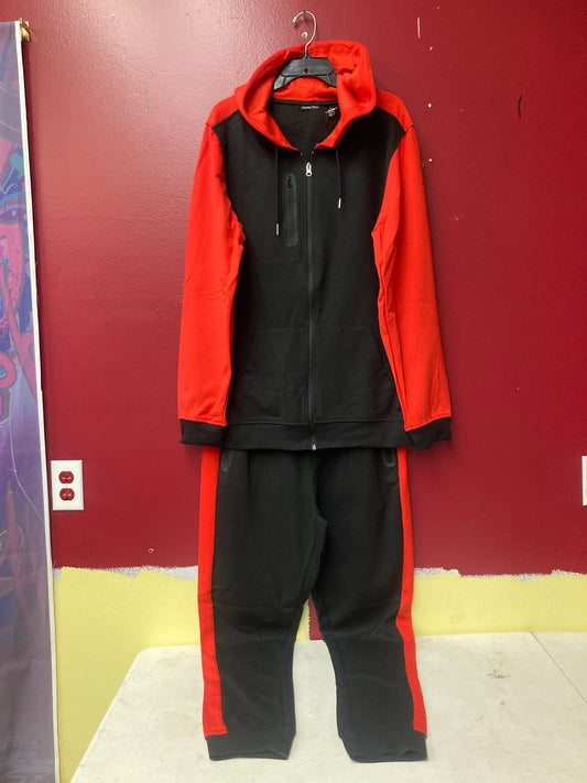 Black and Red sweatsuit