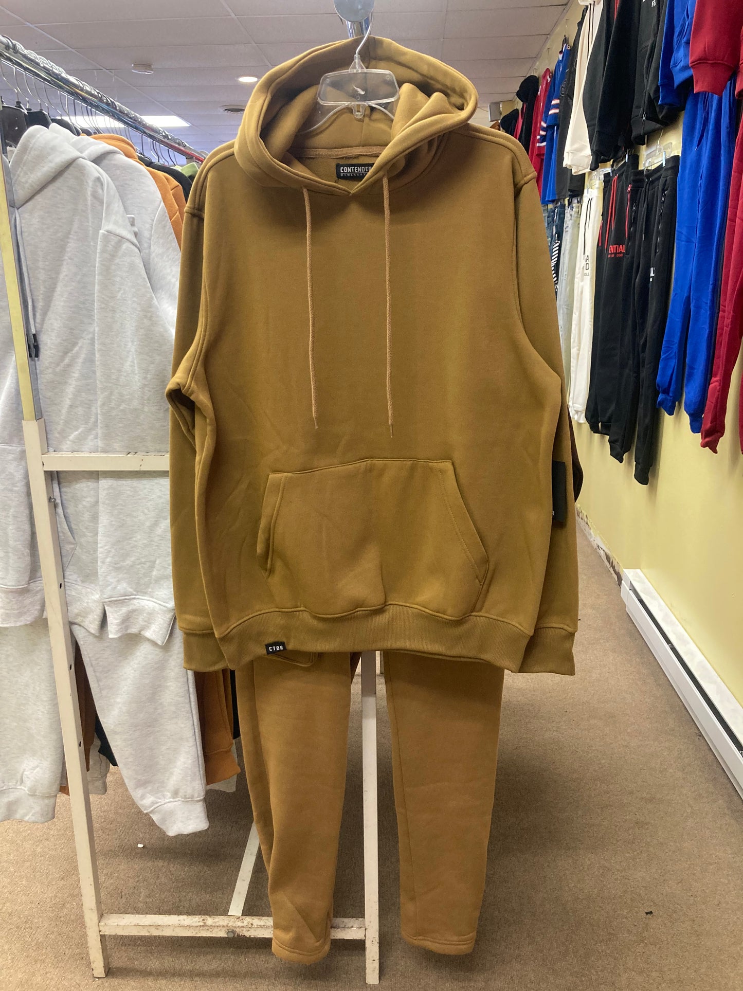 Gold sweatsuit